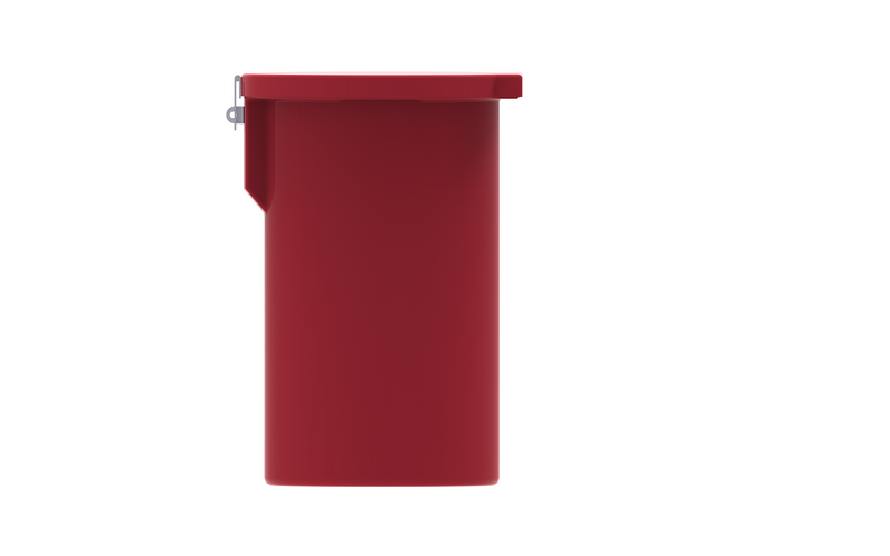 50L Round Medical/Hazardous Waste Bin