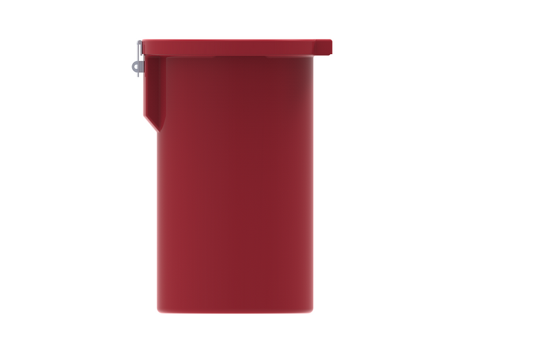 50L Round Medical/Hazardous Waste Bin