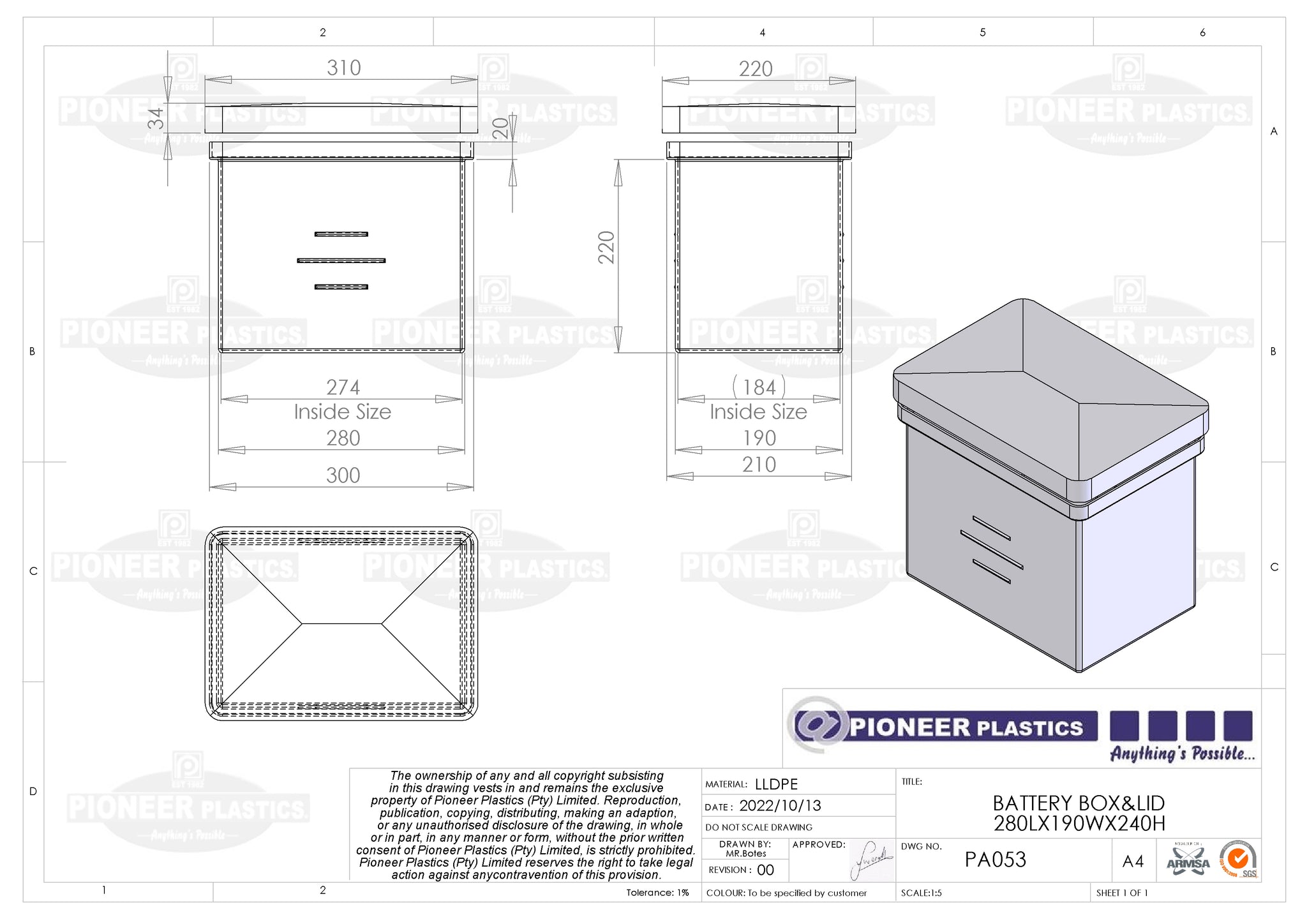 Pvc Battery Container Making Plastic Battery Boxes | Pioneer Plastics