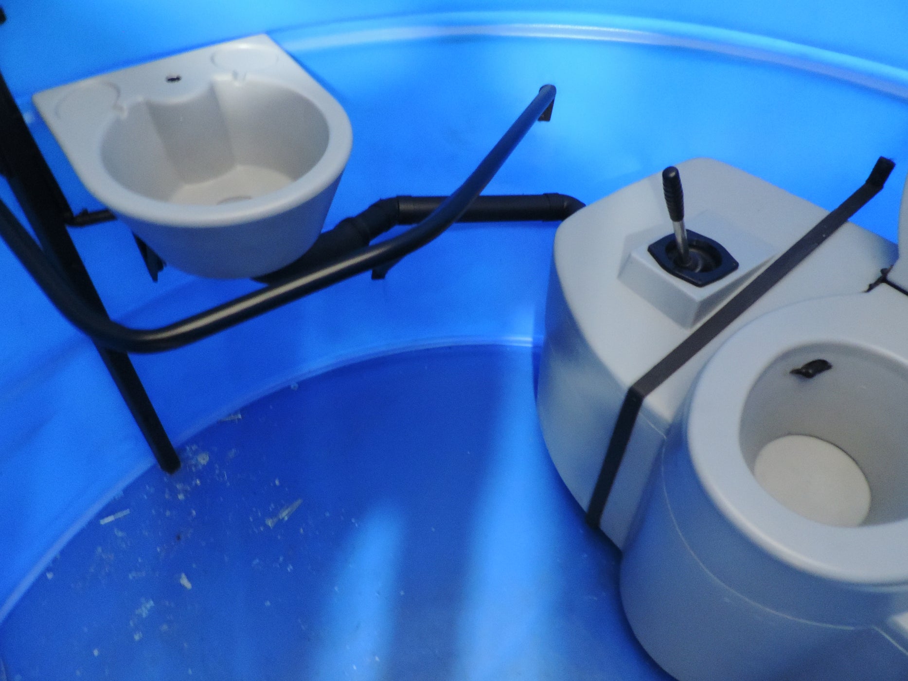 Paraplegic Portable Toilet — Pioneer Plastics