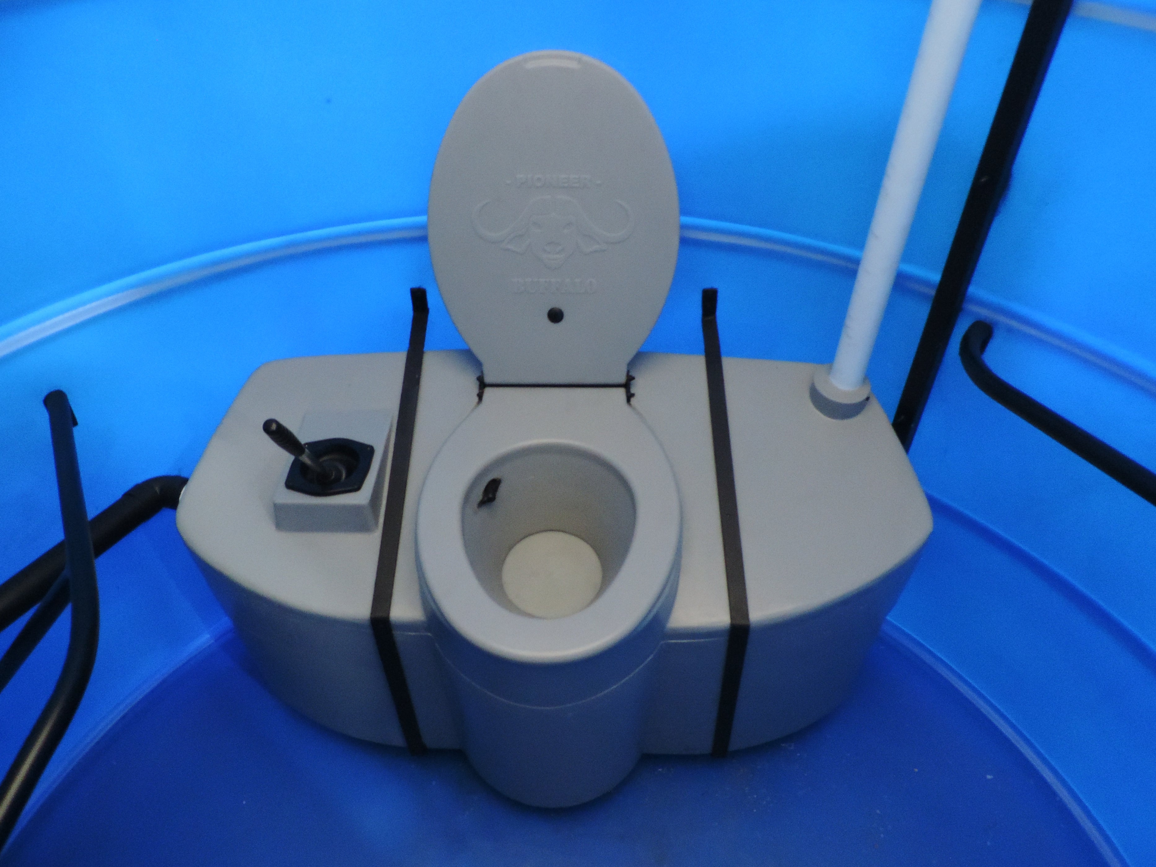 Paraplegic Portable Toilet — Pioneer Plastics