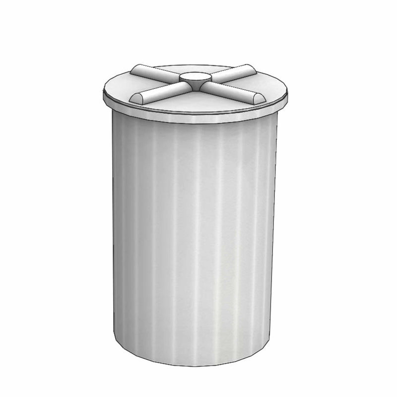 500L Round Drum With Loose Fitting Lid (RD0500)