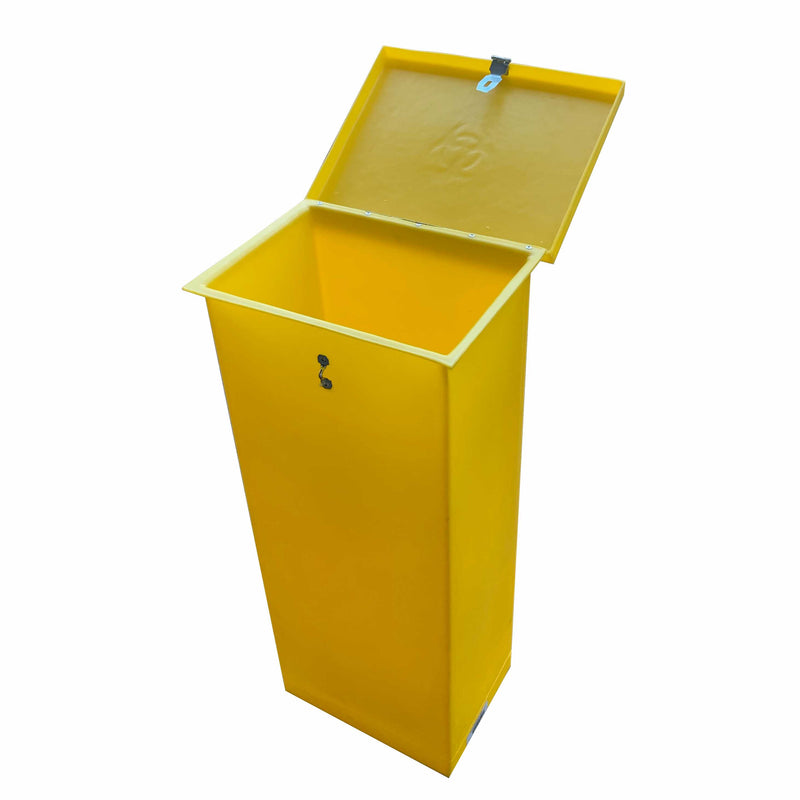 60L Medical/Hazardous Waste Bin
