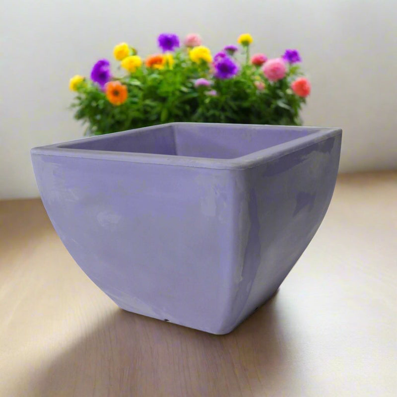 Large Square Flower Pot