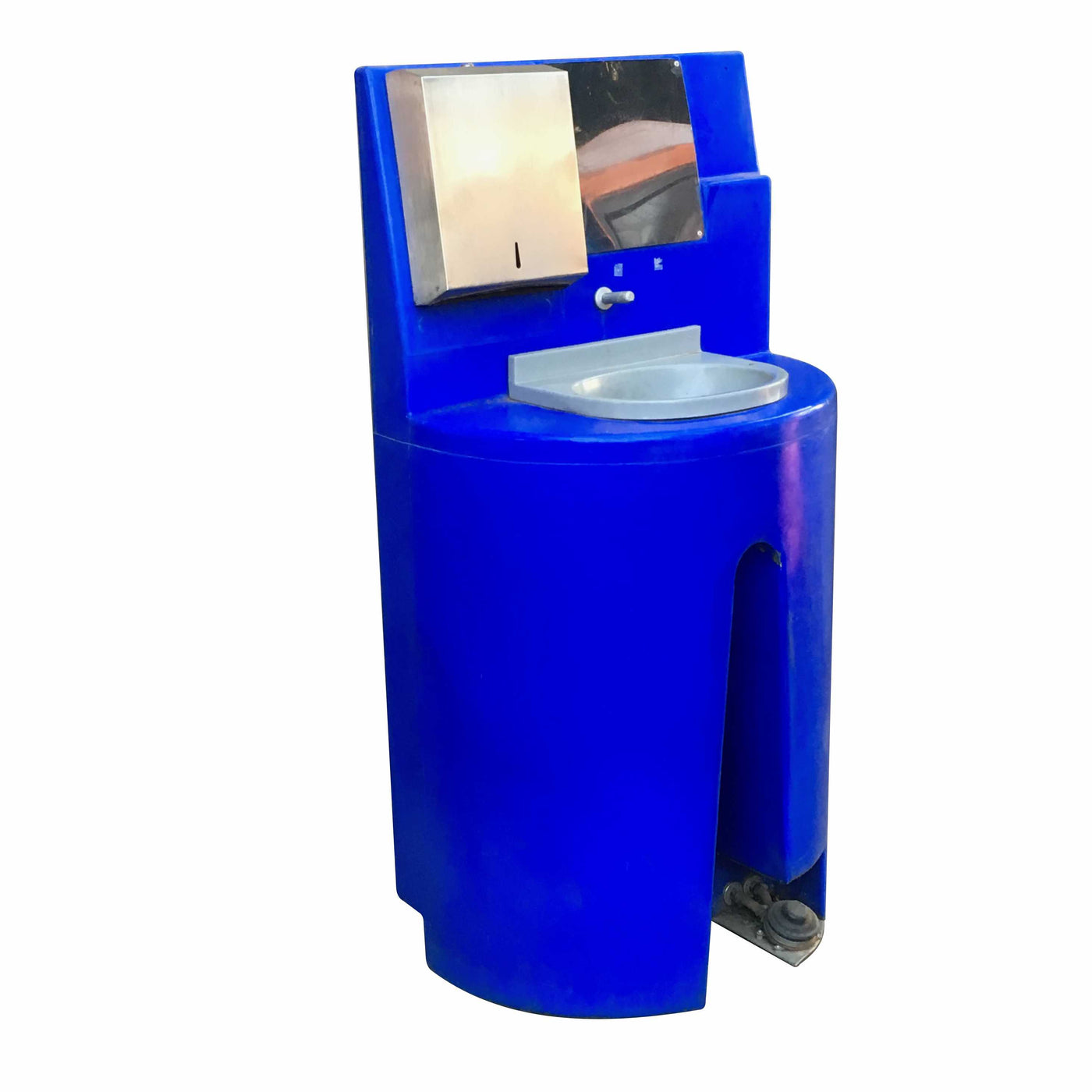 Plastic Stand Alone Wash Basin with Accessories Portable Wash Basins