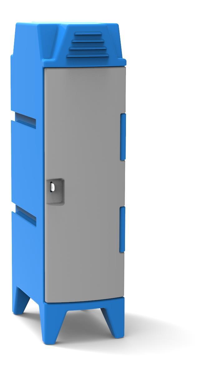 Plastic Clothing Locker